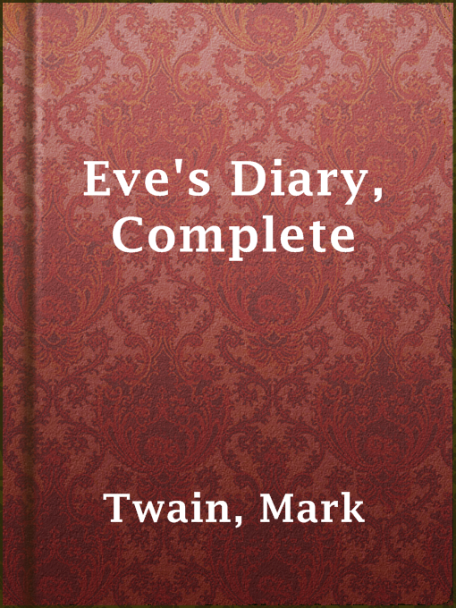 Cover of Eve's Diary, Complete